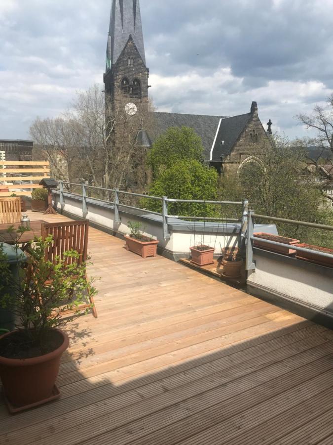Dachterrassen Idylle Ueber Den Daechern Dresdens Eksteriør billede