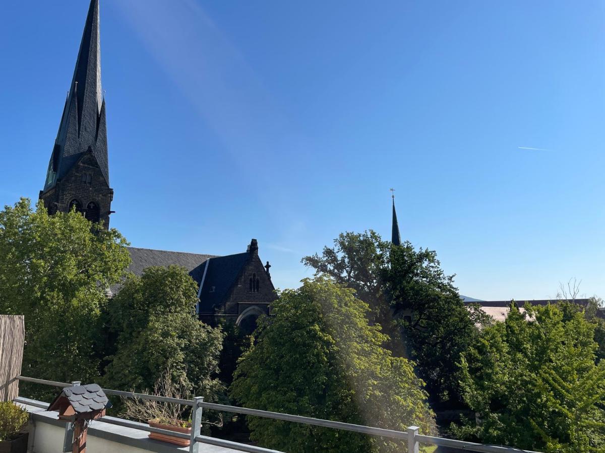 Dachterrassen Idylle Ueber Den Daechern Dresdens Eksteriør billede